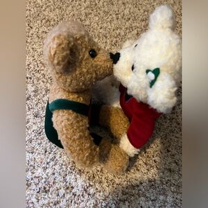 Vintage hallmark kissing bears